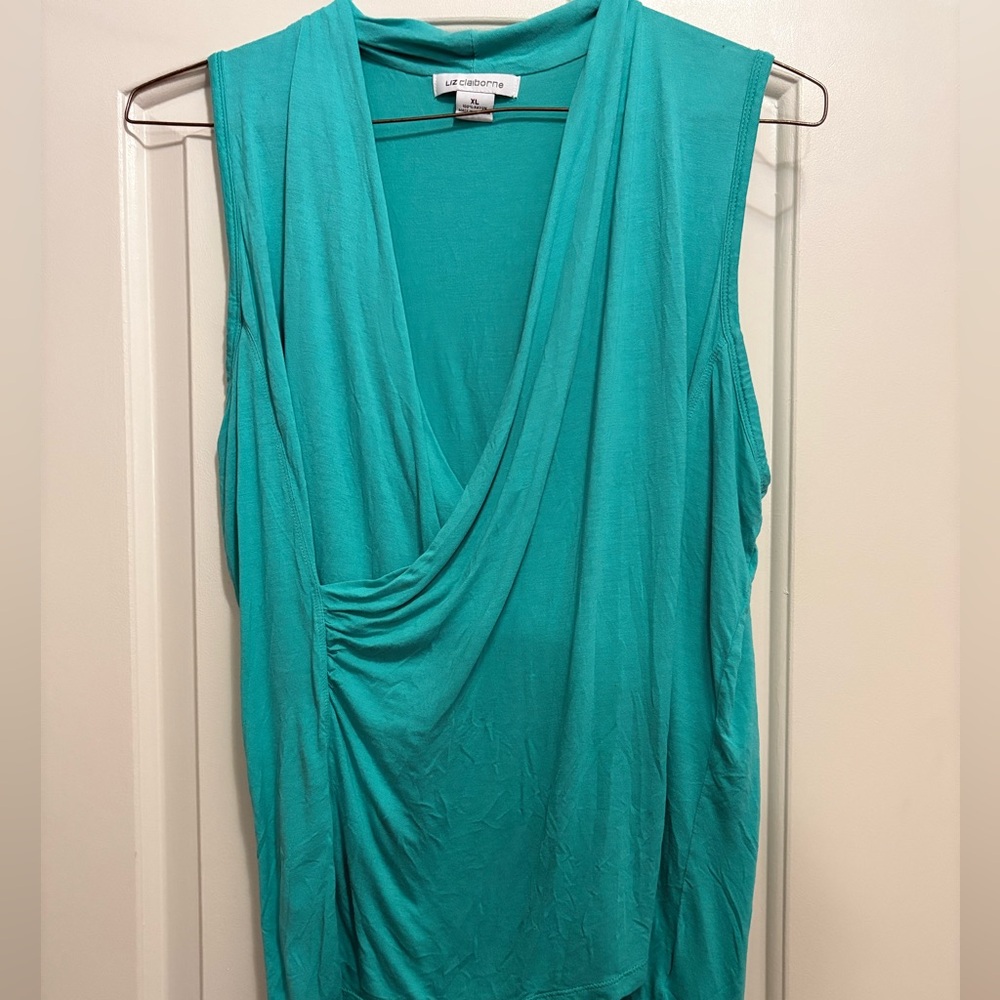 Apt. 9 Women's Teal Sleeveless Top